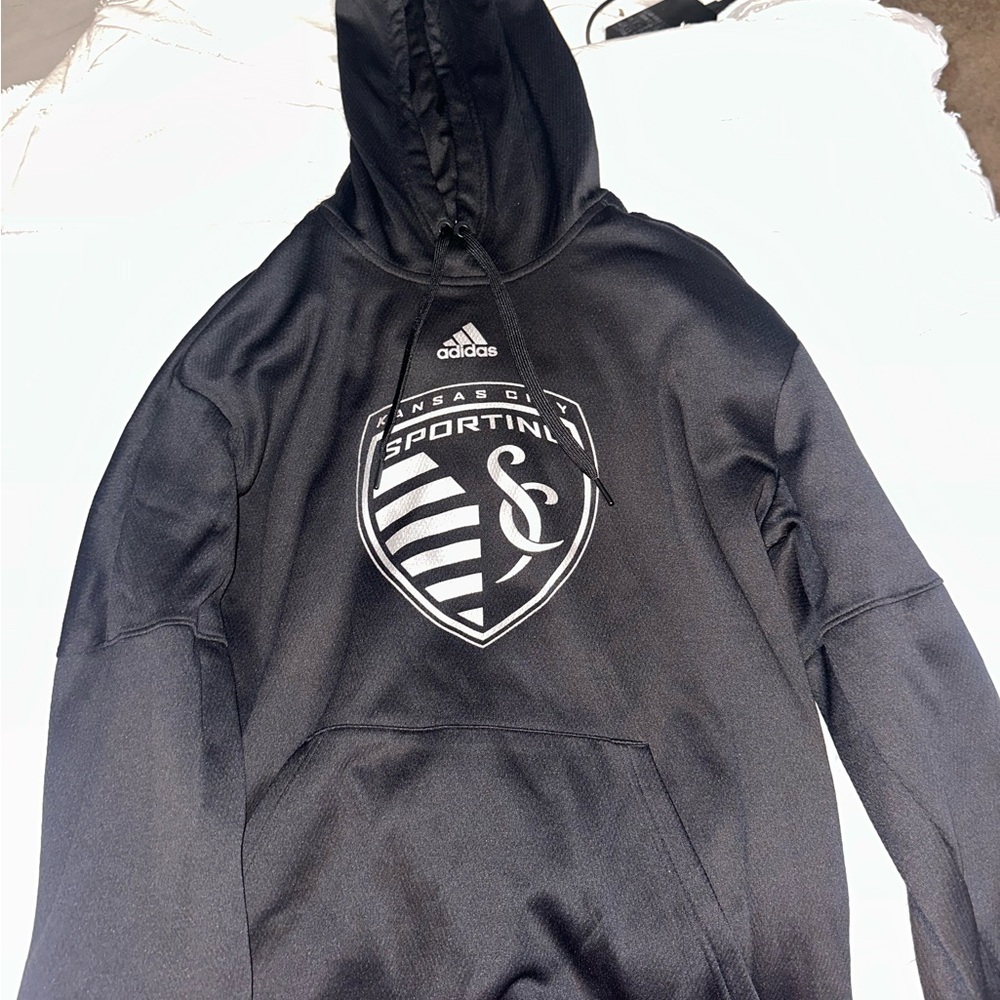 Sporting Kansas City Black Adidas Hoodie